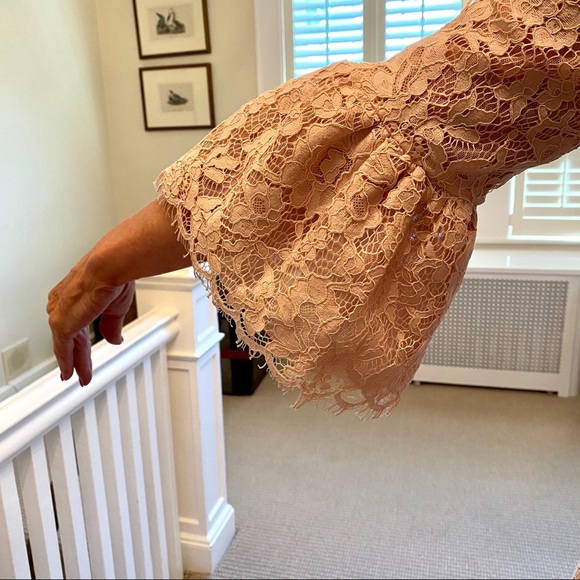 Two Piece Lace Dress - Picture 3 of 5